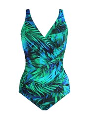 Miraclesuit Green Oceanus Palm Reeder Tummy Control Swimsuit - Image 5 of 5