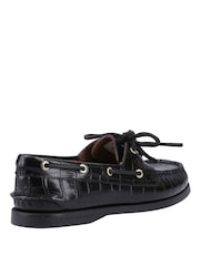 Sperry Black Authentic Original 2 Eye Boat Shoes - Image 4 of 5