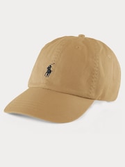 Polo Ralph Lauren Beige Chino Twill 100% Cotton Logo Cap - Image 1 of 2