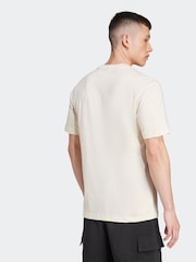 adidas originals Off White Originals Trefoil Essentials 100% Cotton T-Shirt - Image 2 of 8