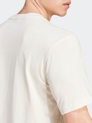 adidas originals Off White Originals Trefoil Essentials 100% Cotton T-Shirt - Image 5 of 8