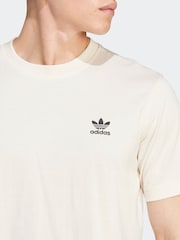 adidas originals Off White Originals Trefoil Essentials 100% Cotton T-Shirt - Image 6 of 8