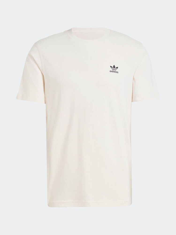 adidas originals Off White Originals Trefoil Essentials 100% Cotton T-Shirt - Image 8 of 8