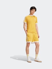Желтый - Футболка из 100% хлопка adidas Adicolor Classics 3 - Изображение 4 из 7