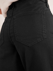 Boden Black Mid Rise Tapered Jeans - Image 6 of 7