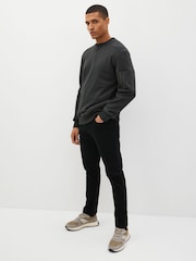 Slate Grey Utility Crew Sweatshirt - Image 2 of 9