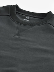 Slate Grey Utility Crew Sweatshirt - Image 9 of 9