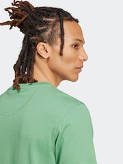 adidas originals Green Originals Trefoil Essentials 100% Cotton T-Shirt - Image 4 of 8