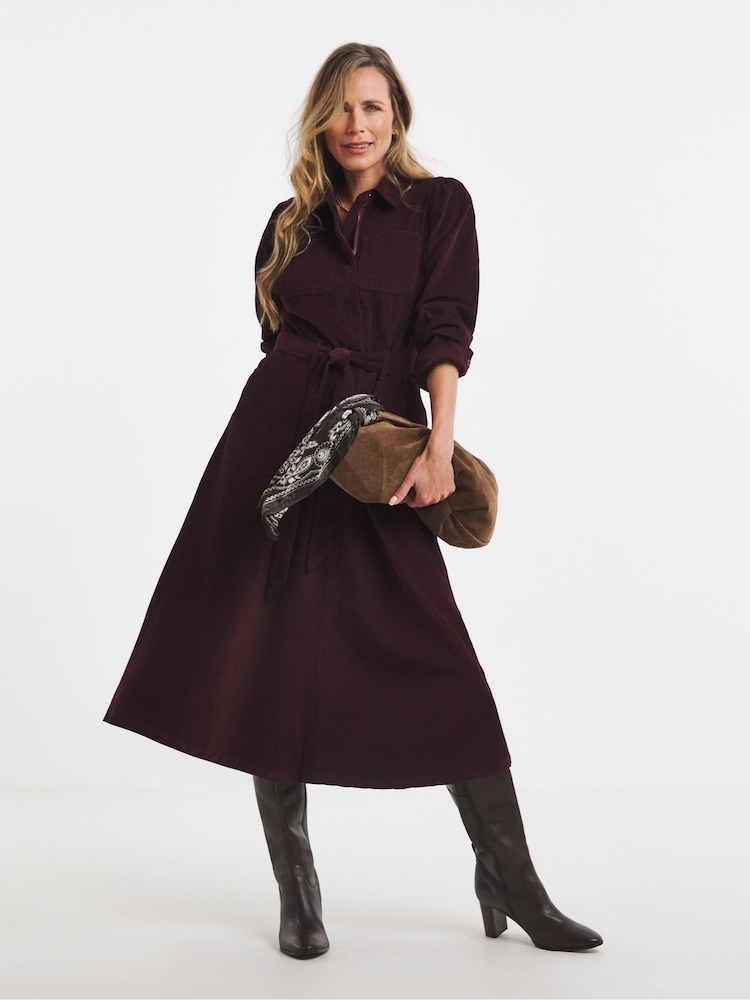 JD Williams Cord Long Sleeve Dress - Bild 1 von 4 JD Williams Cord Long Sleeve Dress - Bild 1 von 4