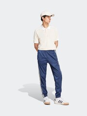 adidas originals White orignal Adicolor Classics 3 Stripes 100% Cotton Polo Shirt - Image 4 of 7