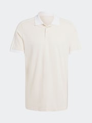 adidas originals White orignal Adicolor Classics 3 Stripes 100% Cotton Polo Shirt - Image 7 of 7