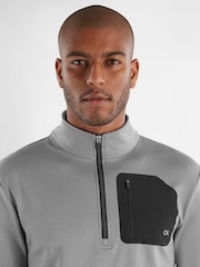 Calvin Klein Golf Delta Quarter Zip Sweatshirt - Image 5 of 9