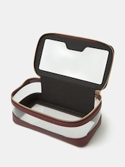 Accessorize Red Clear Travel Make-up Bag - Image 2 of 2