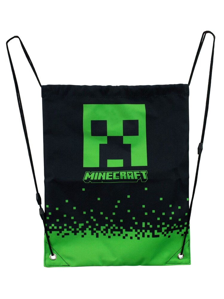 Character Black Minecraft Trainer Bag - Image 2 of 6