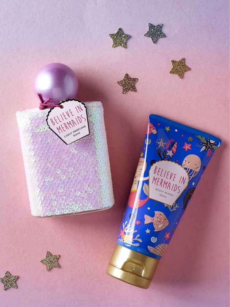 Kids Mermaid 50ml Light Perfume And 50ml Body Wash Gift Set - Image 2 of 3 Kids Mermaid 50ml Light Perfume And 50ml Body Wash Gift Set - Image 2 of 3