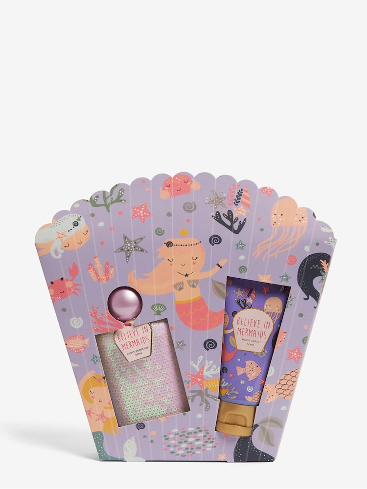 Kids Mermaid 50ml Light Perfume And 50ml Body Wash Gift Set - Image 3 of 3 Kids Mermaid 50ml Light Perfume And 50ml Body Wash Gift Set - Image 3 of 3