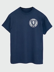 Brands In Blue Scotland Badge Pocket T-Shirt - Image 1 of 3