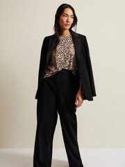 Phase Eight Natural Brooke Print Top - Image 4 of 6