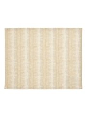 ABIGAIL AHERN x MURMUR Set of 2 Warm Ochre Canvas Cream Moya Placemats - Image 2 of 3