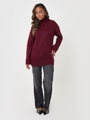 Threadbare Relaxed Fit воронка мойын джемпері - 5суретінің 1 суреті