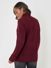 Threadbare Relaxed Fit воронка мойын джемпері - 5суретінің 2 суреті