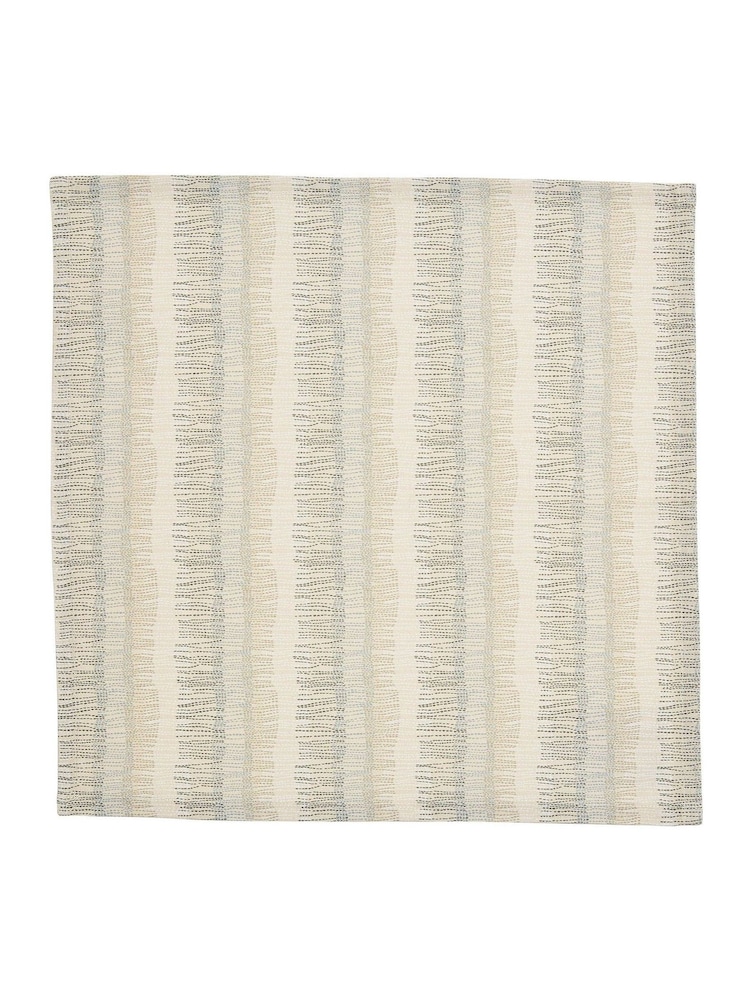 ABIGAIL AHERN x MURMUR Set of 4 Charcoal Canvas Cream Moya Napkins - Image 3 of 3