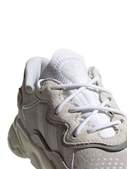 adidas Originals White Ozweego Trainers - Image 13 of 13