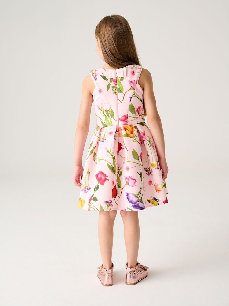 Baker by Ted Baker Red Seam Scuba Dress - Image 2 of 9