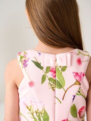 Baker by Ted Baker Red Seam Scuba Dress - Image 3 of 9
