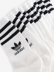 Weiß - Adidas Crew-Socken 6er-Pack - Bild 3 von 4
