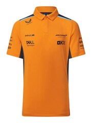 Fanatics Orange McLaren 2023 Team Polo Shirt Kids - Image 2 of 4