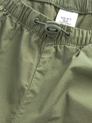 Khakigrün - Parachute-Cargohose mit Jerseyfutter (3–16 Jahre) - Bild 7 von 7