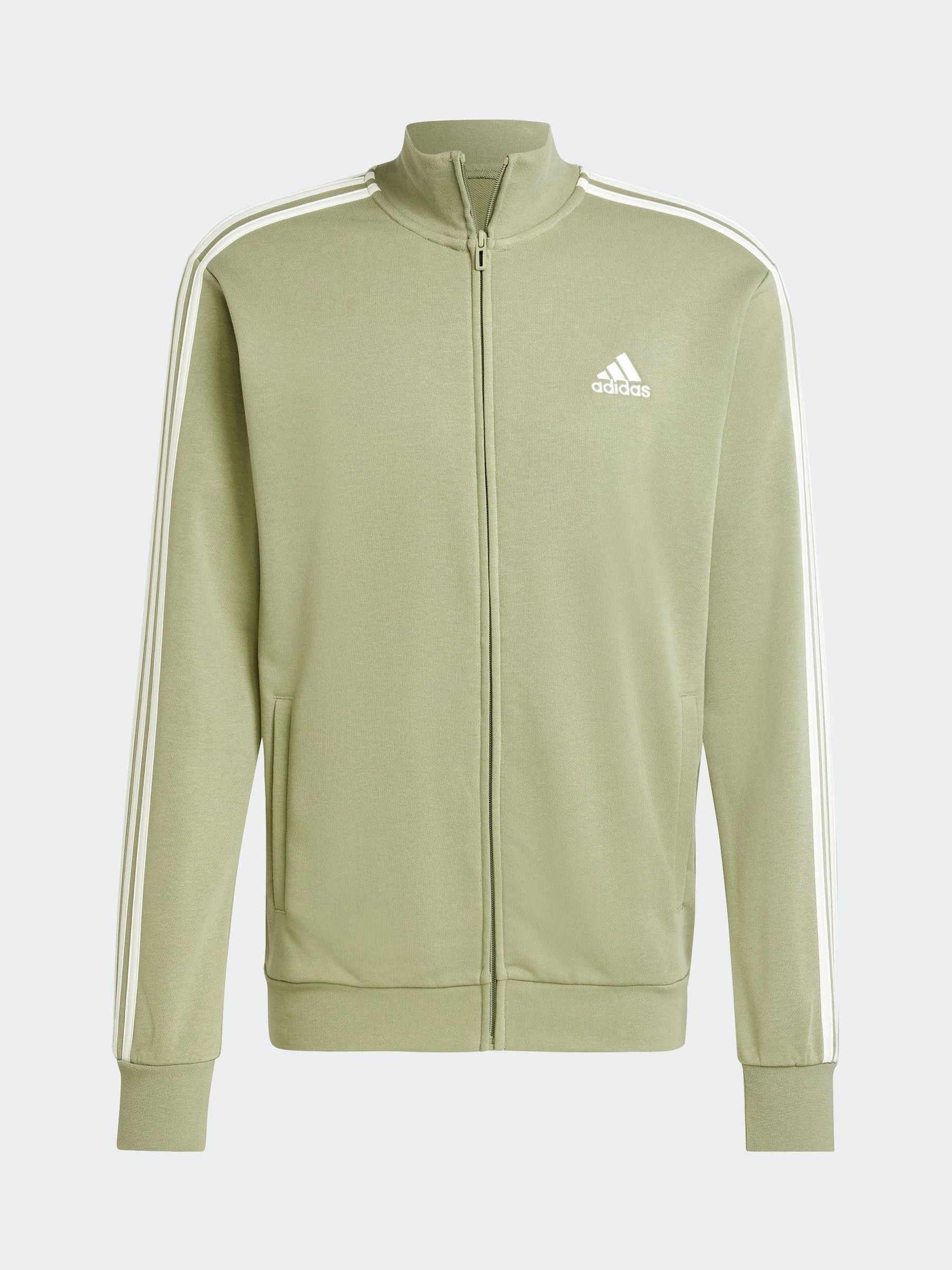 Adidas khaki track jacket shop