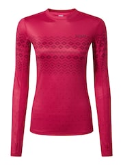 Tog 24 Pink Snowdon Thermal Base Layer Crew Neck Top - Image 5 of 7