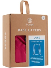 Tog 24 Pink Snowdon Thermal Base Layer Crew Neck Top - Image 7 of 7