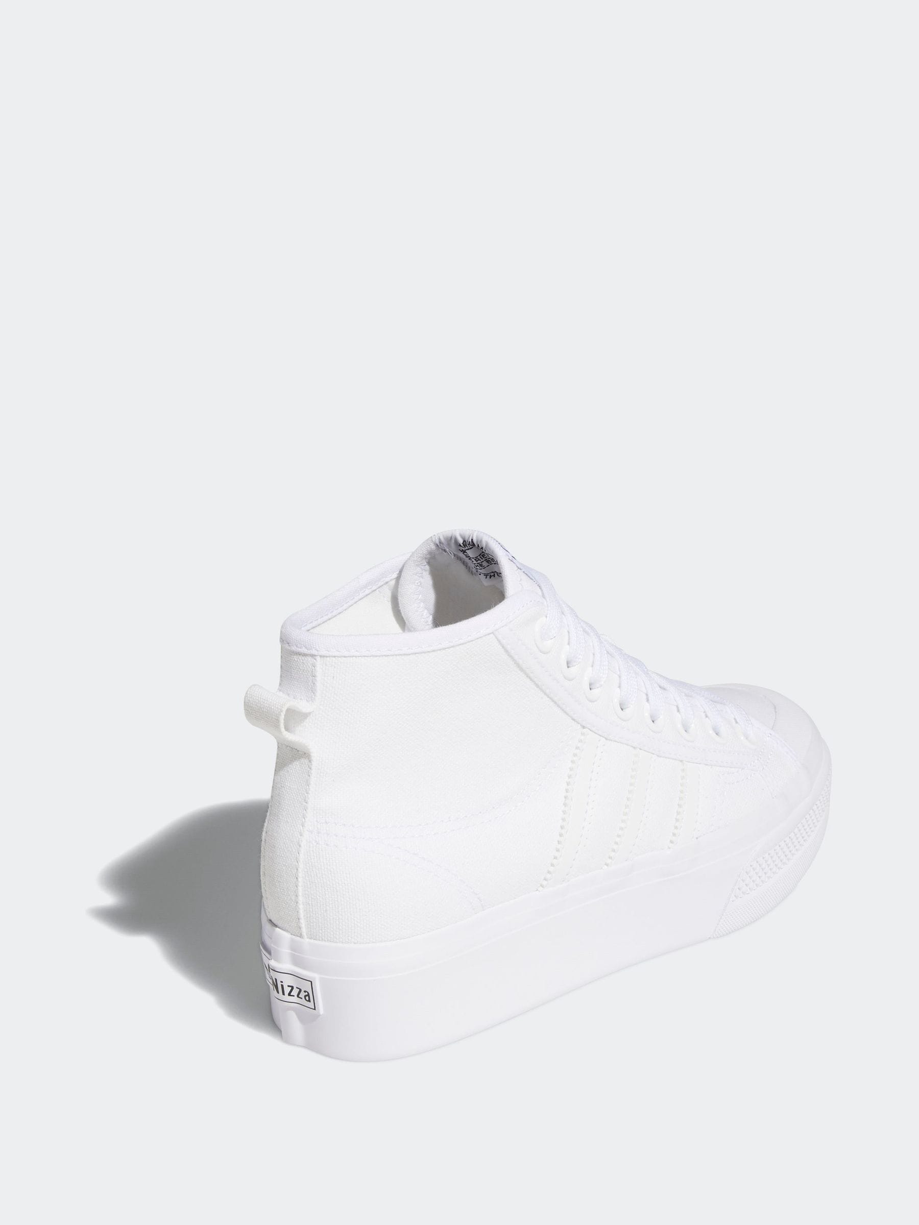 White nizza trainers hot sale
