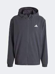 adidas Grey Full-Zip Jacket - Image 5 of 5