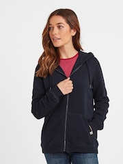 Tog 24 Blue Grey Mia Zip Up Hoodie - Image 3 of 5