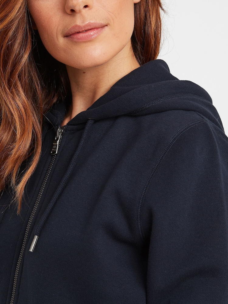 Tog 24 Blue Grey Mia Zip Up Hoodie - Image 4 of 5