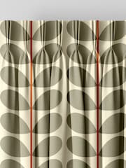Orla Kiely Grey Two Colour Stem Made To Measure Curtains - Image 5 of 9