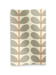 Orla Kiely Grey Two Colour Stem Made To Measure Curtains - Image 9 of 9