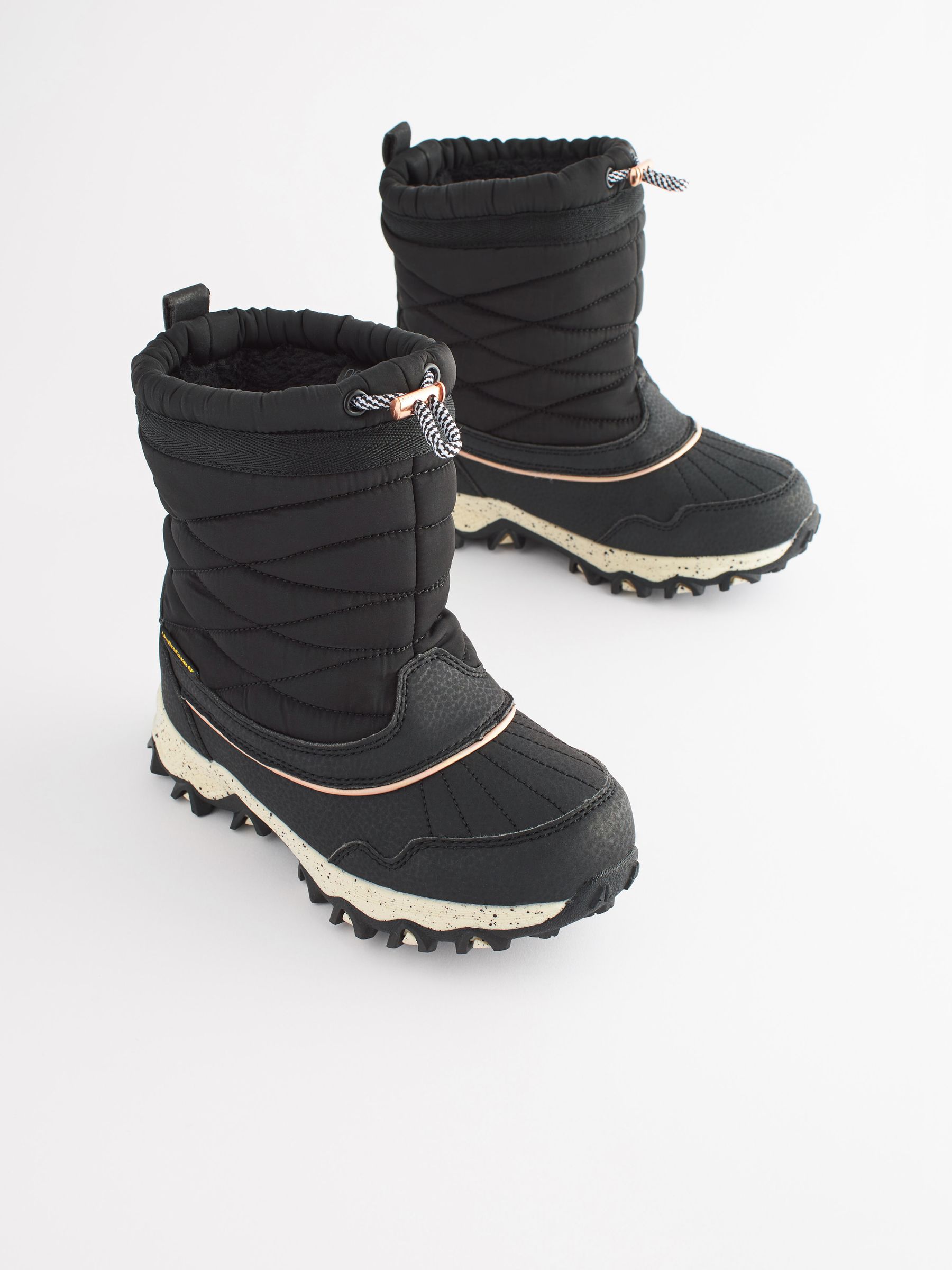 Snow boots fur lined discount