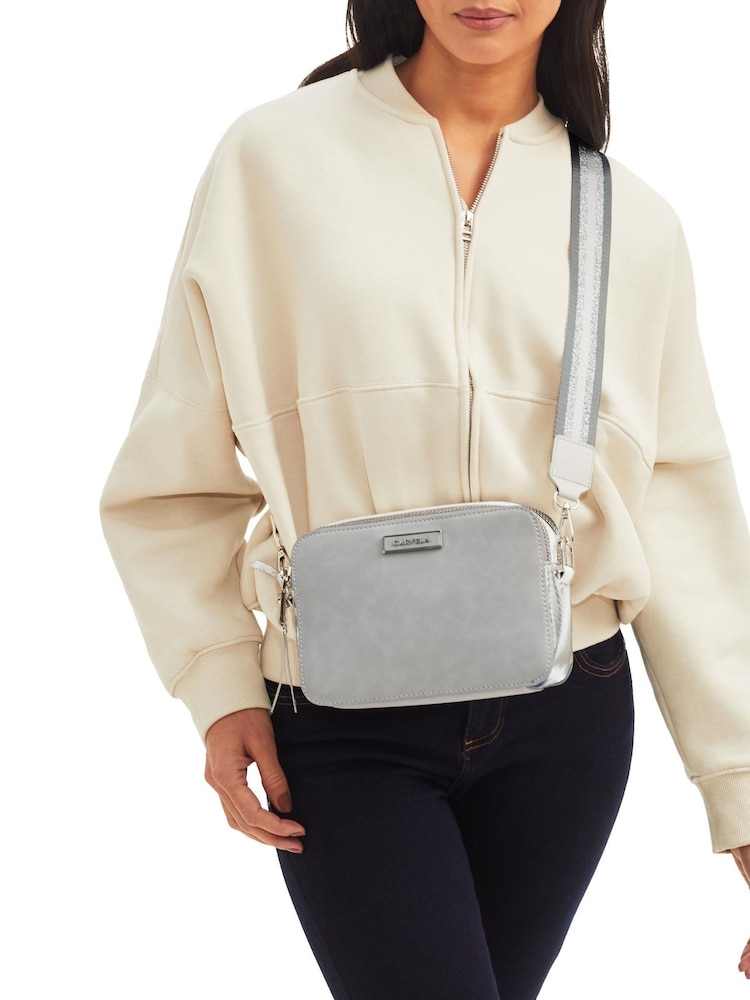 Carvela Grey Rapid Camera Bag - Image 5 of 5