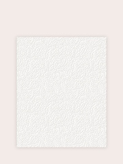 Laura Ashley White Little Vines Paintable A4 Wallpaper Sample - Image 2 of 2