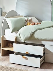 White Arches Junior Kids Cabin Bed Frame - Image 2 of 6