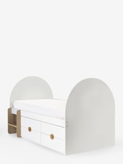 White Arches Junior Kids Cabin Bed Frame - Image 5 of 6