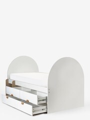 White Arches Junior Kids Cabin Bed Frame - Image 6 of 6