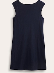 Boden Blue Sleeveless Jersey Shift Dress - Image 5 of 5