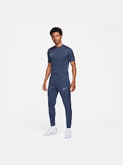 Nike Blue Dri-FIT Academy Zippered Training Joggers - Image 10 of 10