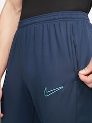 Nike Blue Dri-FIT Academy Zippered Training Joggers - Image 6 of 10
